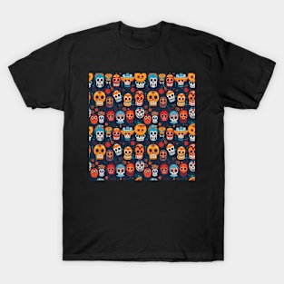 Day of the dead pattern T-Shirt